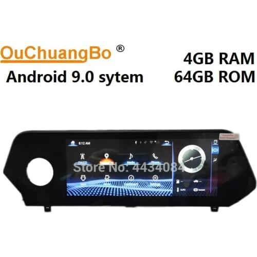 Ouchuangbo car gps radiostereo recorder for Lexus UX UX200 UX260h UX250 2019 support Blu-ray 1920*720 8 cores 4+64 android 9.0