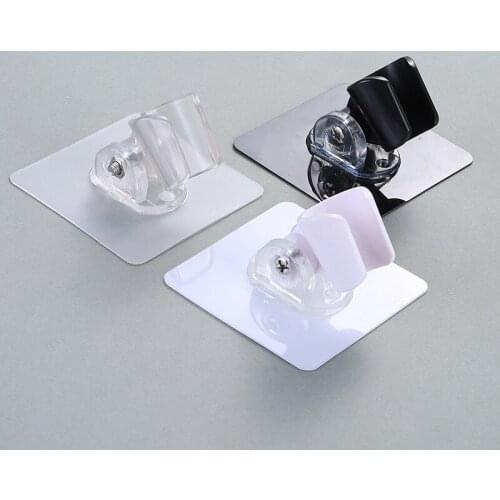 Punch-free Shower Head Holder Self-adhesive Wall Mounted Shower Holder Adjustable Shower Bracket Easy To Use Bathroom Accessory