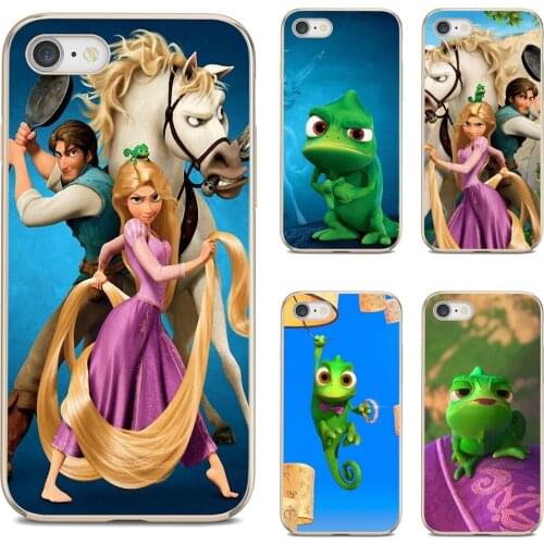 For Xiaomi mi Redmi Note 3 4 4X 5 6 7 8 8t 9 9s 9t 10 pro lite Tangled-Rapunzel-Chameleon-Pascal-Poster Soft Cases Covers