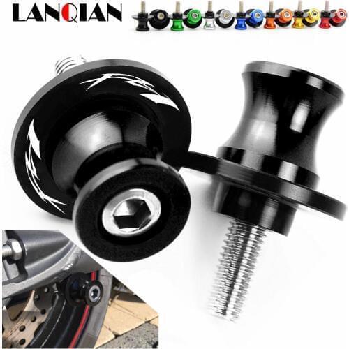 For Yamaha FZ1 Fazer 6MM Motorcycle CNC Frame Stands Screws Sliders Swingarm Spools Slider FZ1 Fazer 2001 - 2013 Accessories