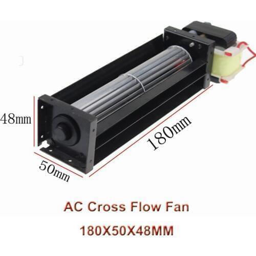 Gdstime 2PCS HL30150 180x50x48mm AC 220V Cross Flow Crossflow Fan Large Air Volume Fan