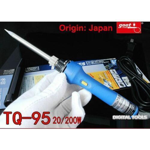 Japan GOOT Repair Tools TQ-95 Fast Thermal Electric Soldering Iron Input 220~240V Power Adjustable 20/200W Internal Heat Type