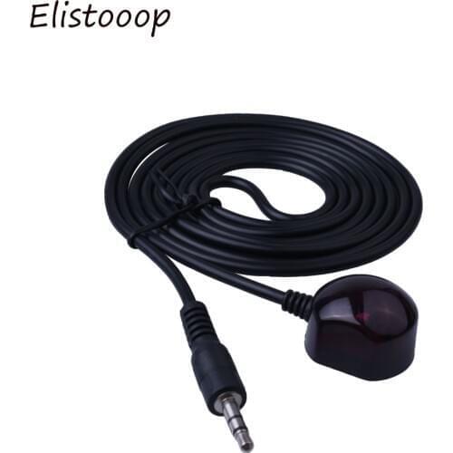 IR Receiver Emitter Extender 3.5mm IR Infrared Remote Control Receiver Extension Cord Cable With LED Light Repeater System
