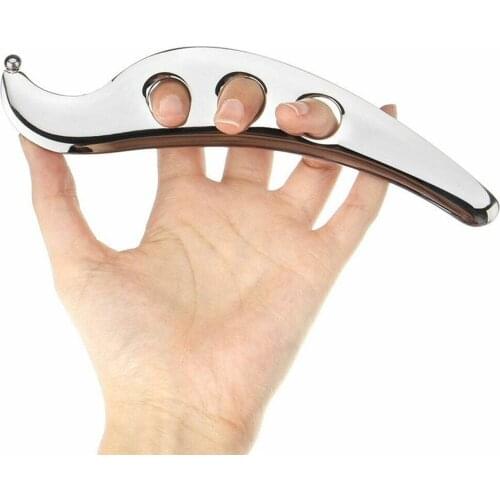 JYTOPHUNTER Stainless Steel Manual Scraping Massager Skin Care Tool Relieve Muscle Fatigue Detoxification and Beauty