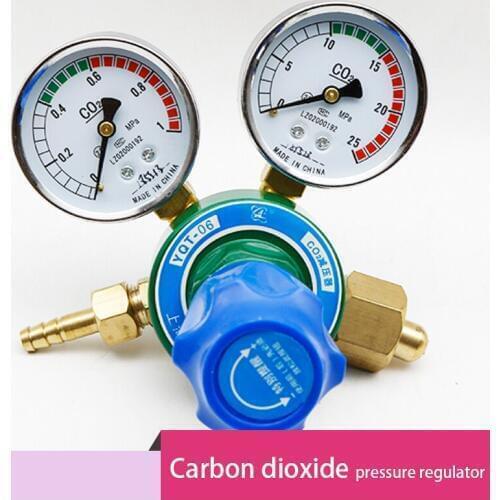 G5/8'' CO2 Carbon dioxide Pressure regulator reducer brass valve body