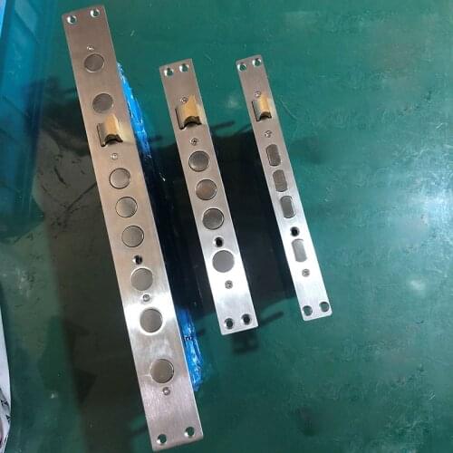 Fingerprint lock body stainless steel door lock part brass latch Hardware Security gate lock fittings