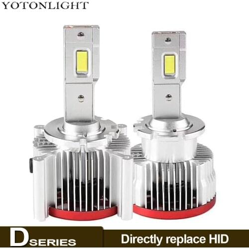 YOTONLIGHT Super D1s Led D2s D3s D4s D5 D8 Led Headlight Bulb Lamp Canbus 70w 15200lm S/R Original Replacement HID Error Free