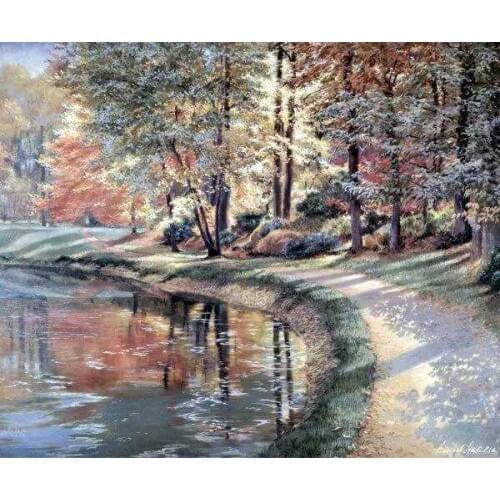 Top Quality special beautiful lovely counted cross stitch kit tratched cottage house home