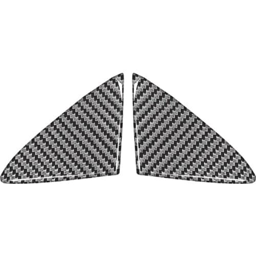 Carbon Fiber Front Grille Grill Cover Trim for Mazda 3 Axela 2014 2015 2016 Accessories