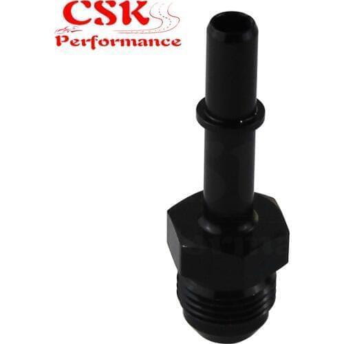AN8 Fuel Adapter Fitting to 3/8 Quick Connect Male Fitting Adapter Push On EFI