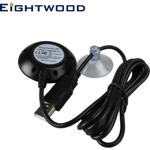 Eightwood Car Globalsat BU-353 USB GPS Receiver Chipset SIRF Star III Antenna Aerial Navigation Laptop for Audi BNW