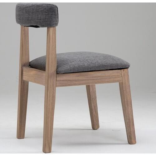 Simple solid wood old chair can be changed set of solid wood dining room chair coffee chair lounge chair