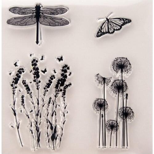 Transparent Stamp Silicone Seal Sheet Decor For DIY Scrapbook Craft Card Album Drop Ship