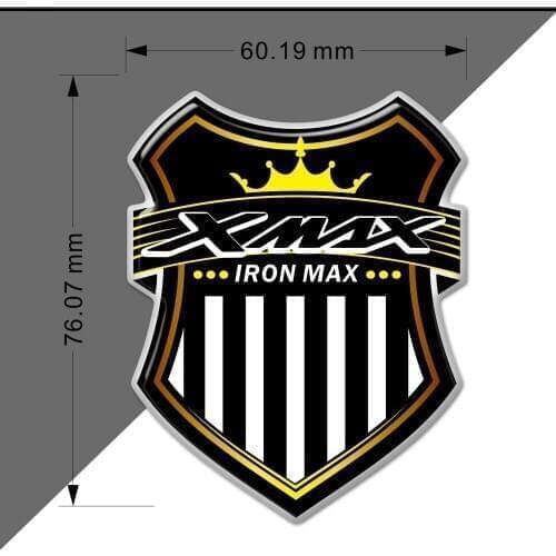 Scooter For Yamaha X-MAX XMAX X MAX 125 250 300 400 Stickers Emblem Badge Logo Protection Decal 2015 2016 2017 2018 2019 2020