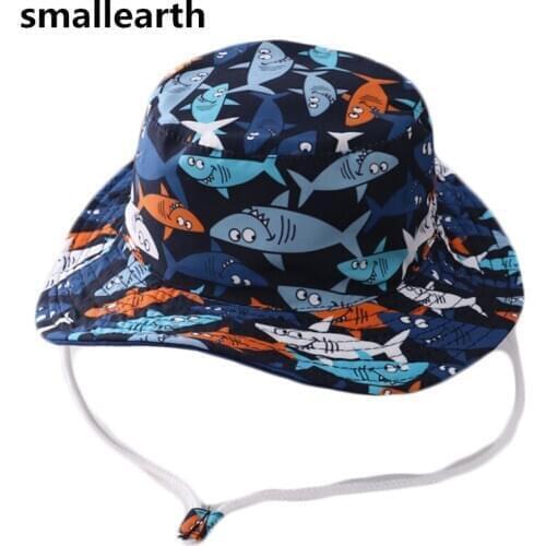 New Baby Girl Sun Hats Cartoon Dinosaur Boys Sun Hat Spring Summer Kids Anti-UV Hat Children Fisherman Hat Outdoor Caps for Girl