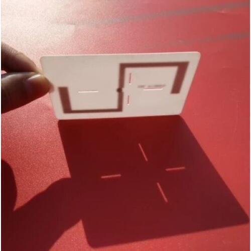 860-960MHz Standard Passive cards UHF RFID stickers ceramic tags Car tracking Parking System UHF Vehicle Windshield Adhesive tag