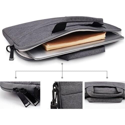 Laptop Bag 13.3 15.4 15.6 inch Waterproof Bag Sleeve For Macbook Case M1 Air Pro 13 15 Huawei Shoulder Handbag Briefcase
