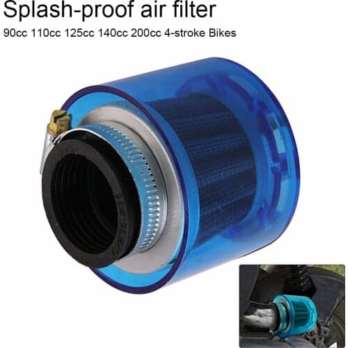Universal 38mm Air Filter Splash Proof Plastic Cover for 90cc 110cc 125cc 140cc 200cc Pit Dirt Bike ATV Air Breather Filter