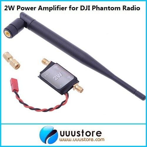 FPV Mini 2.4GHZ 2.4G 2W Power Amplifier Range Signal Booster Module for DJI Phantom 2.4G Radio Transmit for remote control model