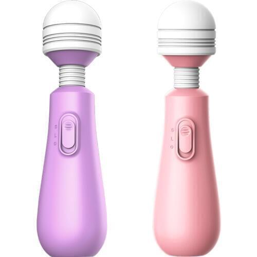 360 Degree Rotating Vibrator Female AV Stick Portable Vibration Massager Women Masturbation Adult Sex Toys Magic Wand Vibrator