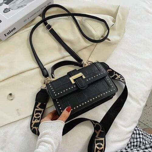 LHXCY High Quality Clamshell Pu Leather Purses And Handbags Fashion Soft Zipper Buckle Crossbody Bags Double Shoulder Straps Bag
