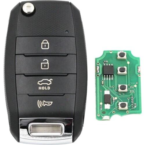 XRSHKEY Original KD B19-4 4button Smart key KEYDIY For KD900/KD MINI/KD-X2 Key Programmer B Series Remote Control 5PCS/LOT