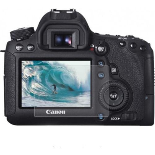 Tempered Glass Protector Guard Cover for Canon EOS 6D DSLR Camera LCD Display Screen Protective Film Protection
