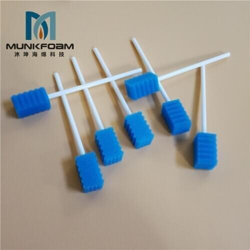 150 PCS Disposable Foam Tips Swab,disposable Sponge Toothbrush, Oral Care Swabs ,Paralyzed Patient foam Sputum sponge stick