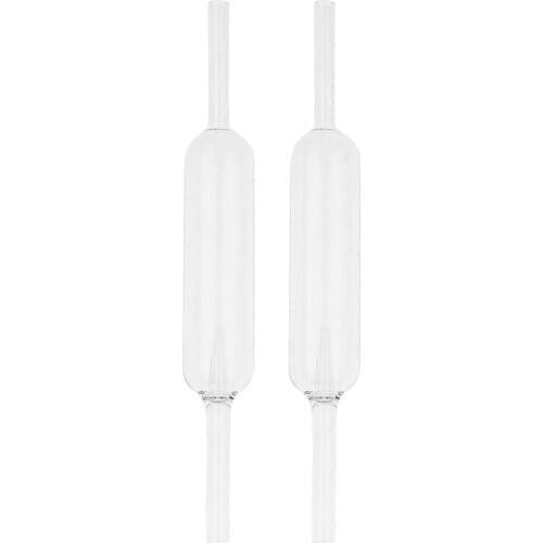 2Pcs Aquarium Planted Tank Crystal Clear CO2 Monitor with Bubble Counter