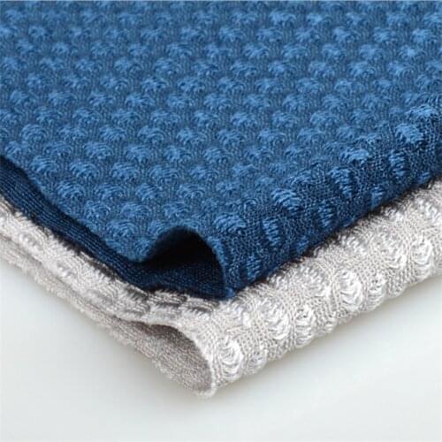 4 yards Spot warp knitting large dot jacquard stretch fabric polyester spandex luggage shoe fabric four-sided stretch Lycra