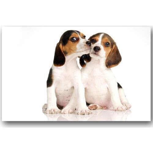 5D Diamond Painting dog Cross Stitch DIY Hobby Couple Beagle Diamond Mosaic Full Diamond Embroidery Sale Home Decor Kids Gift