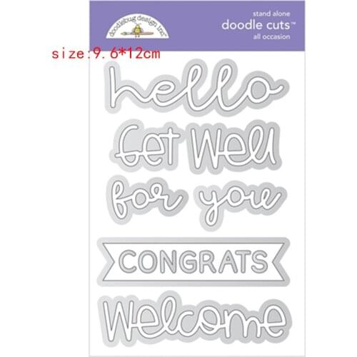 Sirius English vocabulary Metal Cutting Dies and stamps Template for DIY Scrapbooking Photo Album Embossing Decorative Cards new