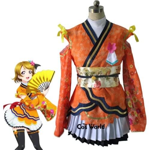 Love Live Kaguya No Shiro De Odoritai Angelic Angel Koizumi Hanayo Kimono Yukata Uniform Dress Outfit Cosplay Costumes