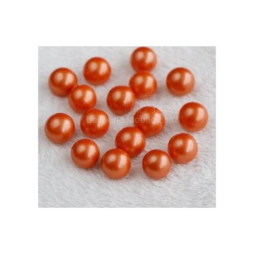 Free shipping 50pcs/lot 1.6cm 16mm Orange Opaque glass ball marbles Rainbow beads colorful pieces filial pearl beads