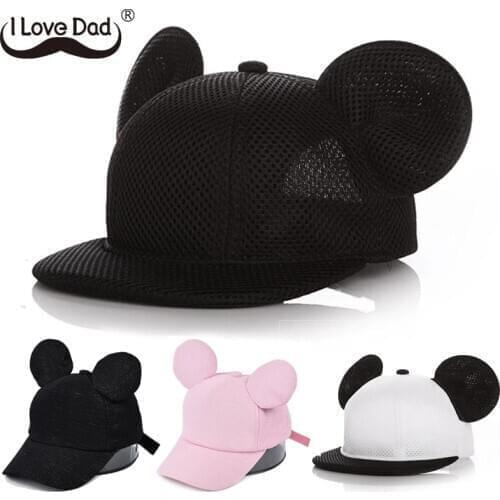 Ears Baby Boy Sun Hat Children Snapback Baseball Cap Summer Kids Boys Girl Hat autumn Beanie Bucket Caps Casquette Enfant