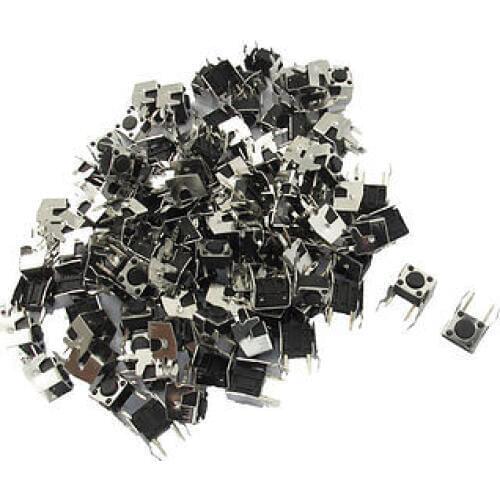 Electronic Momentary 6x6x5mm Round Pushbutton Switch