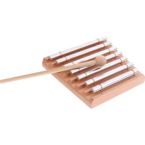 7 Keys Xylophone Musical Instrument Sensory Development Hand-eye Coordination Early Learning Educational Toys for Children Kids