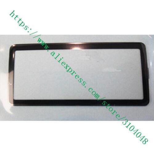 New Digital Camera Top Outer LCD Display Window Glass Cover (Acrylic)+TAPE For NIKON D300 D300S Small screen Protector