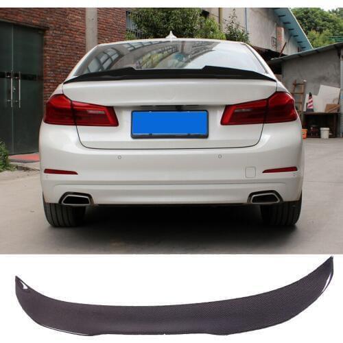 P-M Style Carbon fiber Trunks Spoiler Fit For BMW 5-Series G30 G38 F90 M5