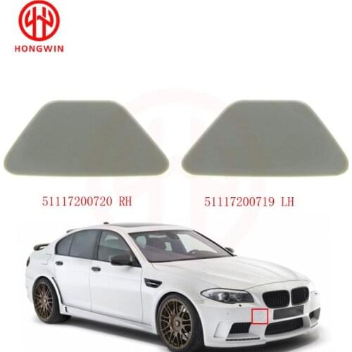 Genuine:51117200719 (LH) & 51117200720 (RH) Headlight Washer Caps Covers For BMW 5 F10 F11 F18 2011-2015