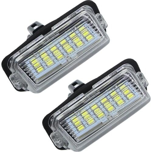 2Pcs CanBus No Error Led car License Plate Lights For Toyota Corolla 5D/ Camry /Yaris /Prius /Vitz / Avensis Verso Number lamp