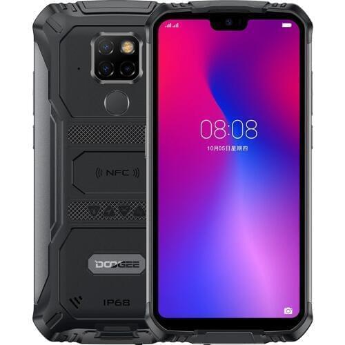 DOOGEE S68 Pro IP68/IP69K Rugged Phone Android 9.0 Helio P70 Octa-Core 6GB RAM 128GB ROM 5.84" FHD+ Display 16MP 4 Cams 6300mAh