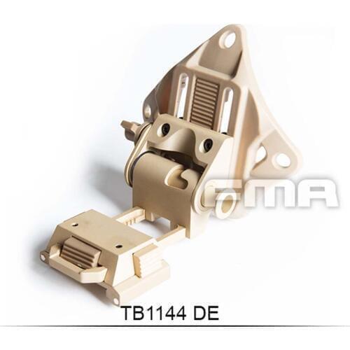 High Quality FMA L4G19 NVG Fast Helmet Mount CNC TB1144-DE Helmet Accessories Free Shipping