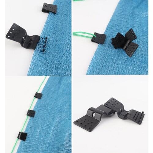 10 to 100Pcs Sunshade Net Clip Balcony Fence Cloth Clips Car shade Cover Fasten Tool Curtain Hook Insect Net Fixing Clamp