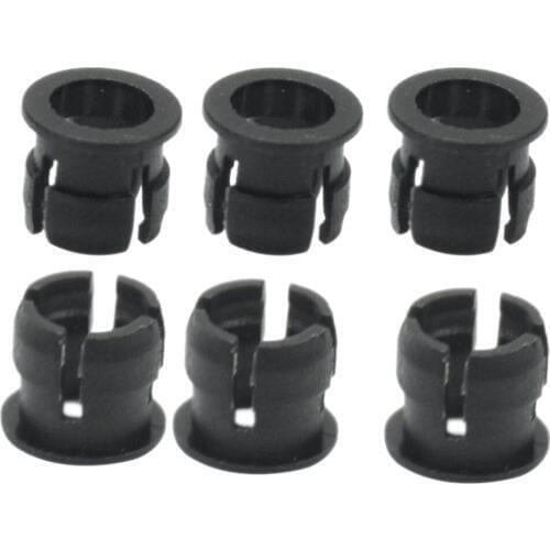 100 Pieces Black Plastic 5mm LED Clip Holder Display Panel Mount Cases Dropshipping