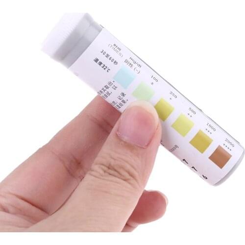 20 Strips Urinalysis Glucose Diabetes Urine Strip Test Pack Quick Selfcheck For Urinalysis With Anti-VC Interfer