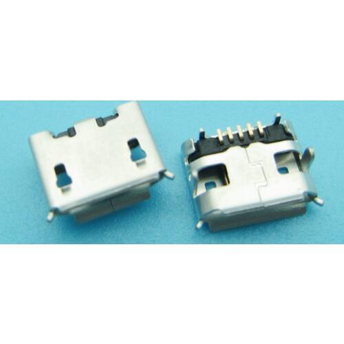 50pcs/lot Mini Micro USB connector jack Charging Port Charger socket plug dock female 5pin For JBL Flip 2 Bluetooth Speaker