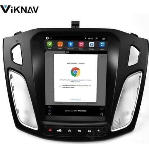 2 din android car radio for Ford Focus 2012 2013 2014 2015 2016 multimedia player GPS navigation stereo receiver vertical screen