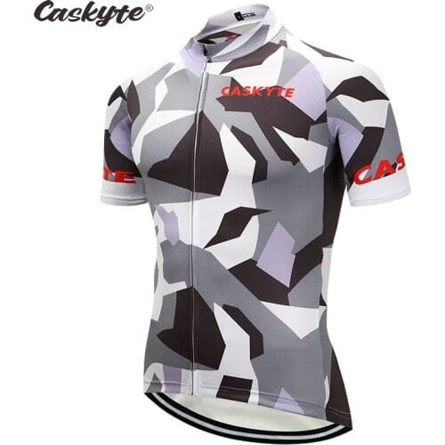 2021 Pro Camouflage Cycling Clothing Summer Short sleeve MTB Shirts Men Team Bike Jersey Ropa de Ciclismo