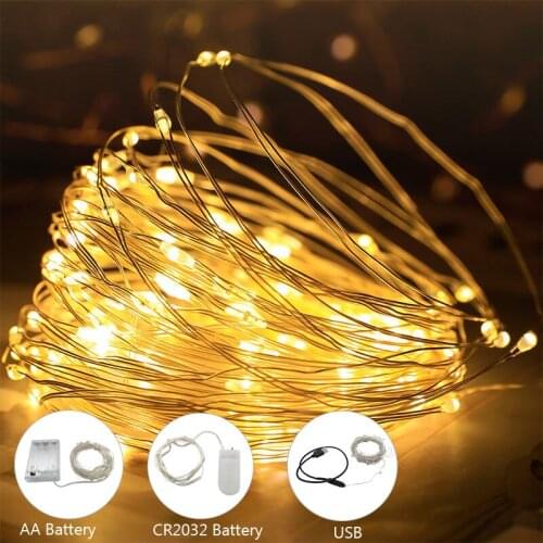 GBKOF LED String Lights With Transparent Wire